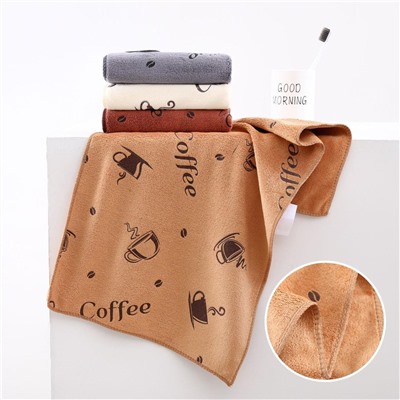 Кухонное полотенце микрофибра "Coffee" 35*75