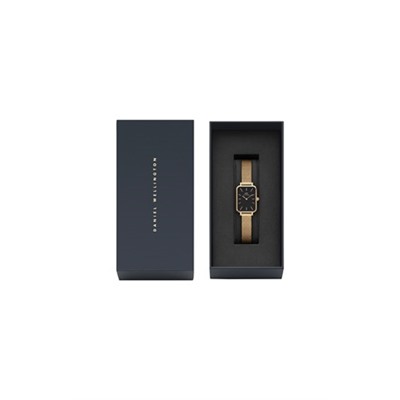 Reloj de cuarzo de acero y chapado en oro amarillo Evergold