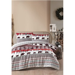 Постельное белье Карвен фланель евро N244 COZY Tile