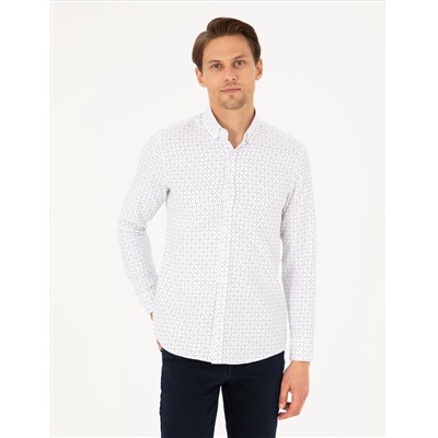 Slim Slim Slim Fit рубашка с длинным рукавом