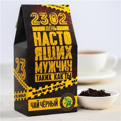 Чай подарочный «23 февраля», с чабрецом, 50 гр.