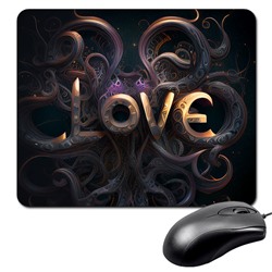 KMP201 Коврик для мыши 22х18см Love