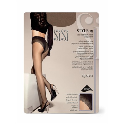 Колготки Сиси Style 15 (3 / miele/легкий загар)