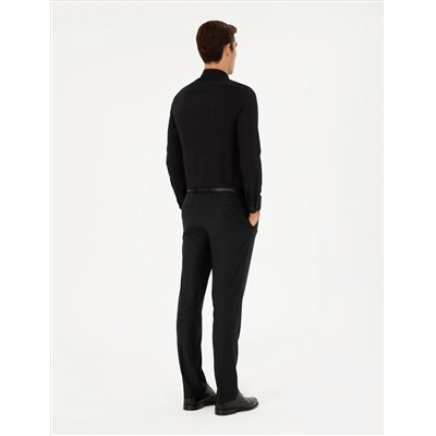Тканневые брюки Black Slim Fit