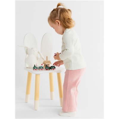 Брюки Крошка Я Plushy, р. 86-92 см, розовый