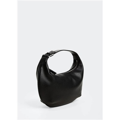 Bolso ovalado asa corta  -  Mujer | MANGO OUTLET España