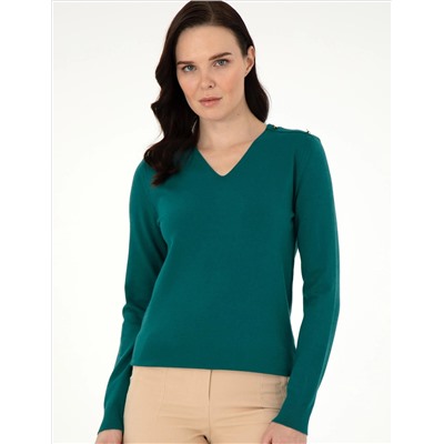 Темно -зеленый Ex. Slim Fit Basic Kazakh