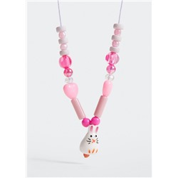 Collar abalorios combinados -  Niña | MANGO OUTLET España