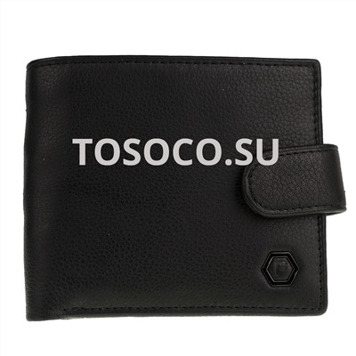 3811 black_gray кошелек FARIRUN натуральная кожа 10х12х2