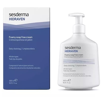 Hidraven Crema Espumosa Sin Jabón 300 ml