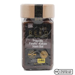 Bee'o Прополис с лесным орехом какао сырой мед 180 гр