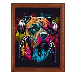 POSV-0267 Постер в рамке 17x23см Собака