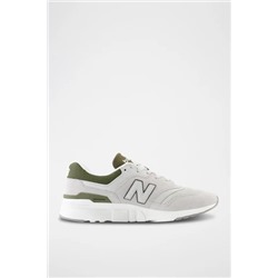 Zapatillas de piel 997 - Gris claro