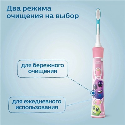 Электрическая зубная щетка Philips Sonicare HX6352/42 For Kids