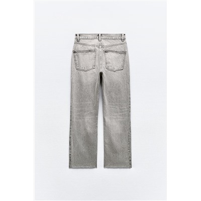 JEANS TRF RECTOS TIRO ALTO