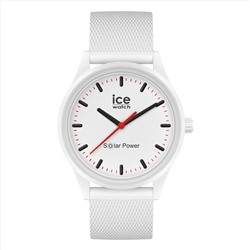 Reloj Ice Solar Power - silicona - blanco - Ø: 40 mm
