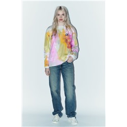 CAMISOLA TIE-DYE ESTAMPADA