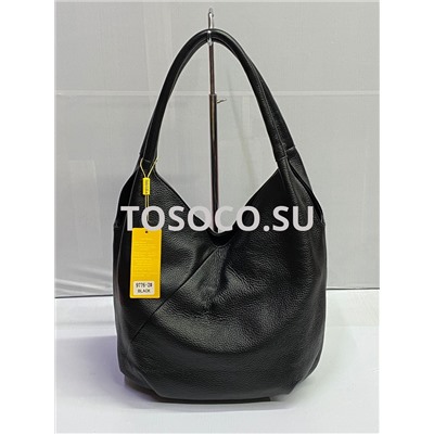 9776-2 black  сумка Wifeore натуральная кожа 40х26
