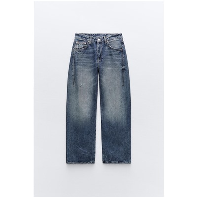 JEANS TRF SLOUCHY TIRO MEDIO TRABILLA