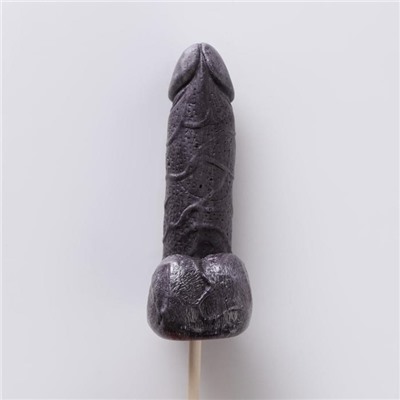 Карамель на палочке «Мега Мистер» чёрный, (18+), 140 г
