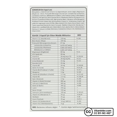 Ligone Beta-Glucan Probiotic Multivitamin 60 капсул
