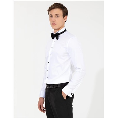 Рубашка для смокинга с белым Slim Fit