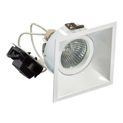 Нарушена упаковка.    Встраиваемый точечный светильник Lightstar Domino Quadro 214506