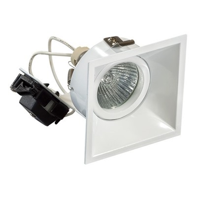 Нарушена упаковка.    Встраиваемый точечный светильник Lightstar Domino Quadro 214506