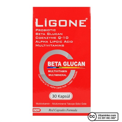 Ligone Beta-Glucan Probiotic Multivitamin 30 капсул