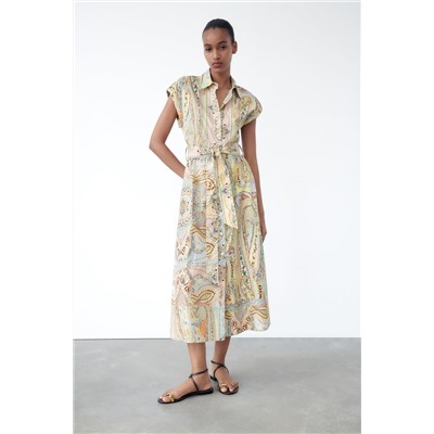 MIDI SHIRT DRESS