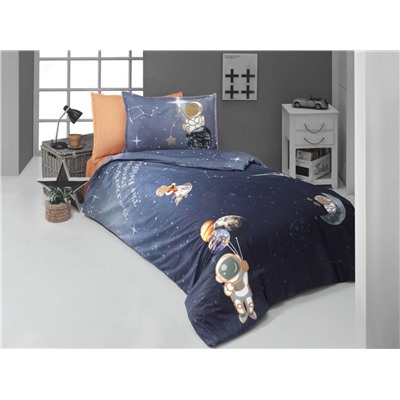 Постельное белье Sarevпоплин евро N218 SPACE STAR FANCY v1