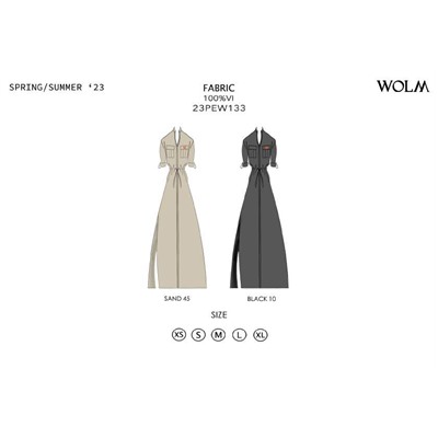 Платье WOLM