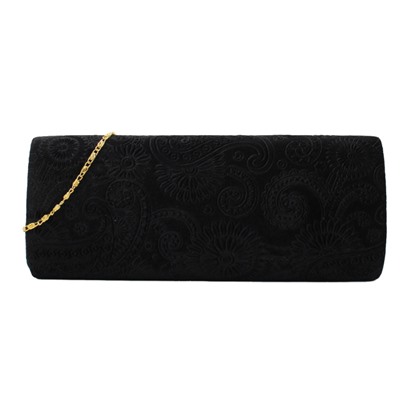 Клатч Женский Flioraj Театральный Чёрный 3102536-1 black