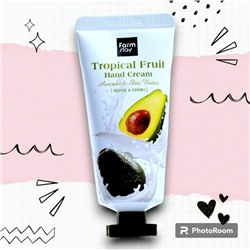 FarmStay Крем для рук Tropical Fruit Avocado&Shea Butter Авокадо и Масло Ши, 50мл