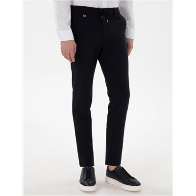 Navy Blue Classic Classic Jogger Pants