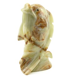 Рыбка из оникса стоячая №10 (15*6,5*26см)