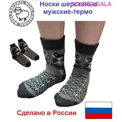 Носки - термо (до -30) 41-45 Арт13