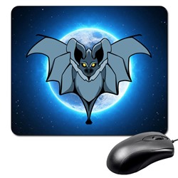 KMP090 Коврик для мыши 22х18см Летучая мышь