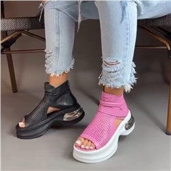 Сандали розовые