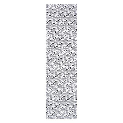 Дорожка на стол Этель Leaves 40×149см, 100% хлопок, саржа 190 г/м², белая/чёрная