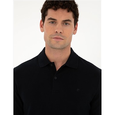 Black Slim Fit Basic Whothirt
