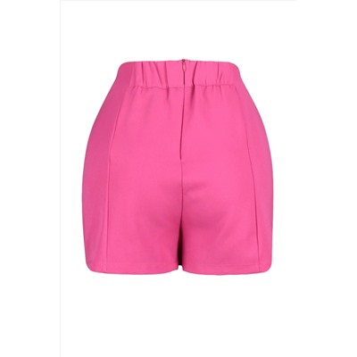 Fuchsia Double Slit Super Mini Woven Short юбка Twoss20SR0364