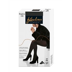 Колготки с микрофиброй теплые FILODORO Regina 100 (2 / coffe/темно-коричневый)