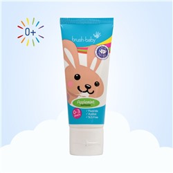 Зубная паста детская Яблоко/Мята Brush Baby, 50 мл (0-3 лет)