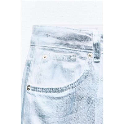 JEANS TRF BAGGY BALLOON FOIL TIRO MEDIO