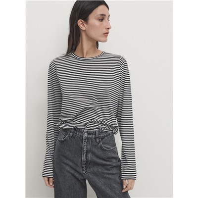 Jeans tiro alto wide leg