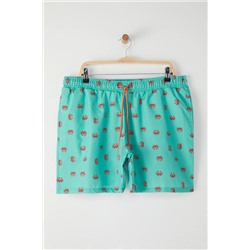 Mint Standard Boy Crab Printed Mea Short Tmnss24kd00006