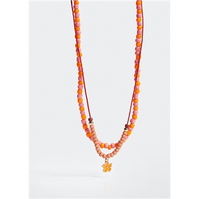 Pack 2 collares combinados -  Niña | MANGO OUTLET España
