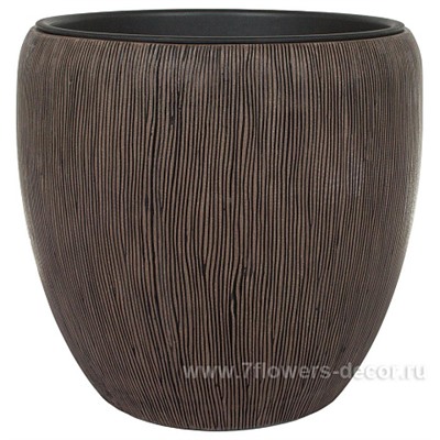 Кашпо полистоун Nobilis Marco "Pmw-b/ivory Jar", D49хH46 см с тех.горшком