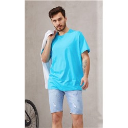 Футболка F911-6000bb d.turquoise